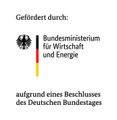 gefördert durch das Bundesministerium für Wirtschaft und Energie aufgrund eines Beschlusses des Deutschen Bundestags